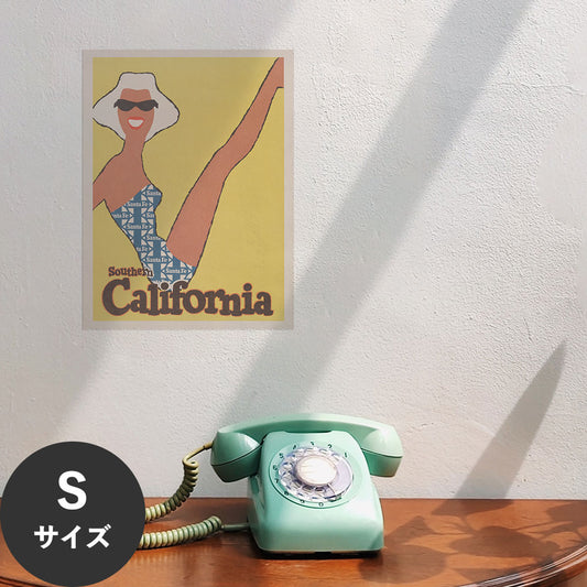 Hattan Art Poster ハッタンアートポスター Southern California. Sante Fe. / HP-00493 Sサイズ(34cm×45cm)