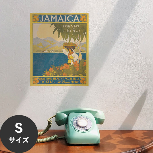 Hattan Art Poster ハッタンアートポスター Jamaica, the gem of the tropics / HP-00497 Sサイズ(36cm×45cm)