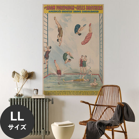 Hattan Art Poster ハッタンアートポスター The Adam Forepaugh and Sells Brothers / HP-00499 LLサイズ(90cm×134cm)