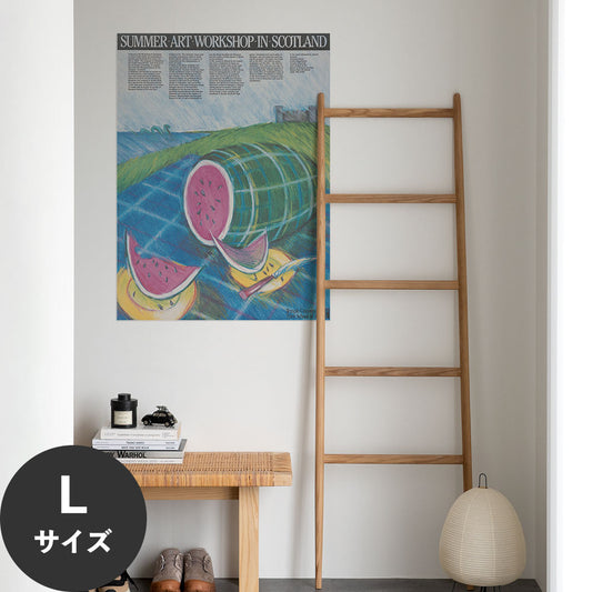 Hattan Art Poster ハッタンアートポスター Summer art workshop in Scotland / HP-00501 Lサイズ(67cm×90cm)