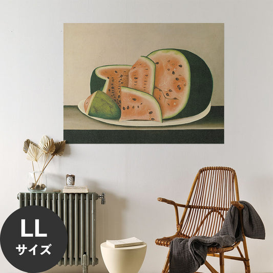 Hattan Art Poster ハッタンアートポスター Watermelon on a Plate / HP-00502 LLサイズ(120cm×90cm)