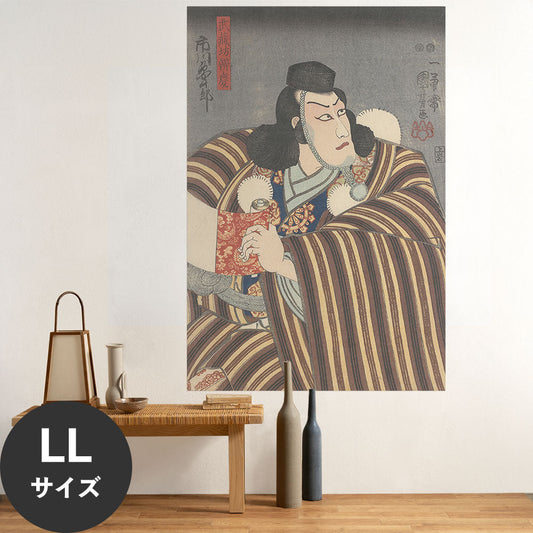 Hattan Art Poster ハッタンアートポスター 歌川国芳 武蔵坊弁慶 / HP-00572 LLサイズ(90cm×134cm)