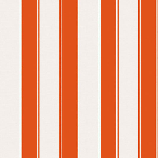 【サンプル】はがせる壁紙 のりなしタイプ アイビーストライプB NKH-ASB01 バーミリオン