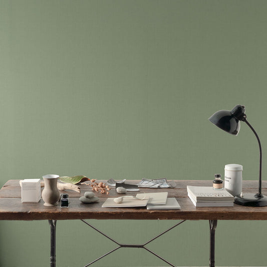 貼りやすいフリース壁紙(のりなし) クラシックトーン (49cm×3mサイズ) NKH-CT07 フロスティセージ