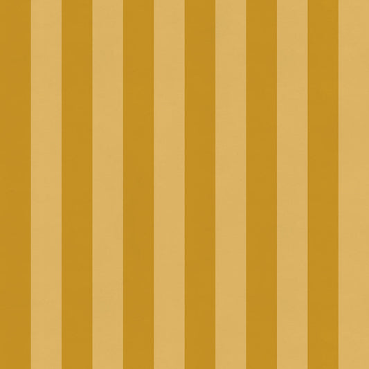 【サンプル】はがせる壁紙 のりなしタイプ ロンドンストライプW6 NKH-LS606 マスタード×イエロー