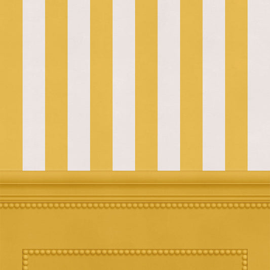 【サンプル】はがせる壁紙 のりなしタイプ ストライプ切り替えパネル NKH-SPK03 ミモザ