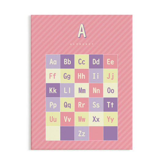 アートパネル Qtan Study キュータン スタディ 60cm×80cm アルファベット / ファンシー