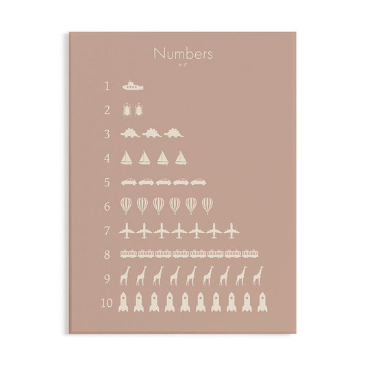 アートパネル Qtan Study キュータン スタディ 60cm×80cm かず / ピンクベージュ