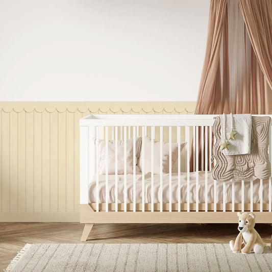 はがせる壁紙 シールタイプ ローワーウォールシート Lower wall sheet キャンディキッズ TKH-LWC01 クリーム