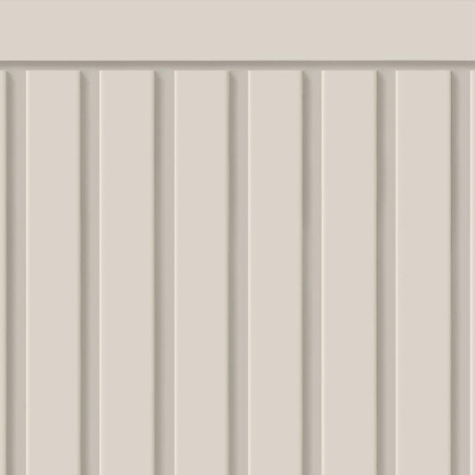 【サンプル】はがせる壁紙 シールタイプ SLOW TiME ローワーウォールシート Lower wall sheet スラットウォール TST-LWS15 サンドベージュ