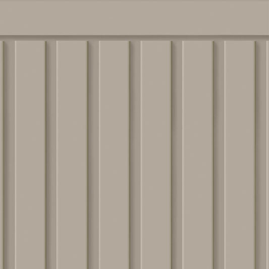 【サンプル】はがせる壁紙 シールタイプ SLOW TiME ローワーウォールシート Lower wall sheet スラットウォール TST-LWS16 モカ