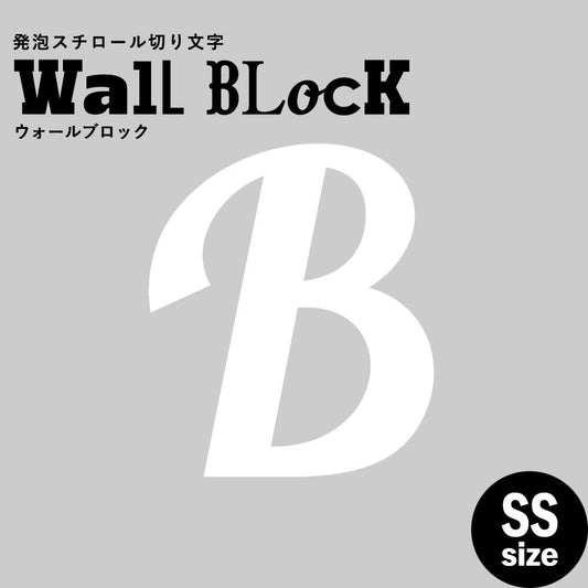 ウォールブロック SSサイズ / フォント11 B(大文字)