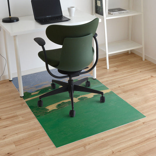 拭けるチェアマット 「Sheete me ! (シーテミー)」 90cm×150cm Corn Fields