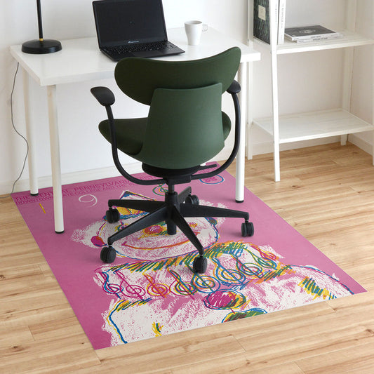 拭けるチェアマット 「Sheete me ! (シーテミー)」 110cm×150cm The Central Pennsylvania Festival of Arts