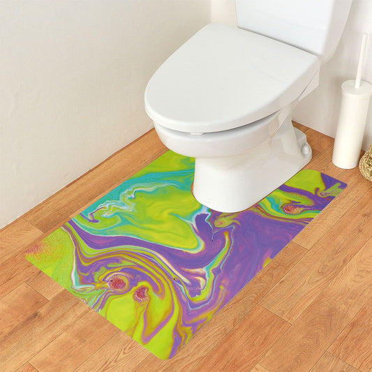 拭ける トイレマット Sheete me! シーテミー ロングタイプ 60cm×90cm アクリリックコスモ A02