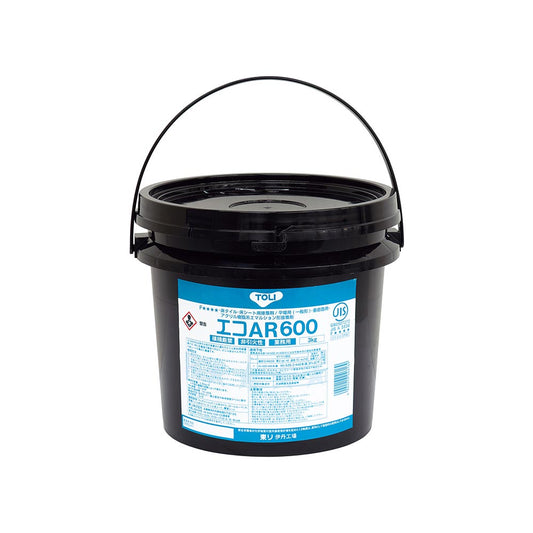 クッションフロア・フロアタイル用接着剤 東リ エコAR600 3kg(1個単位で販売) EAR600-S