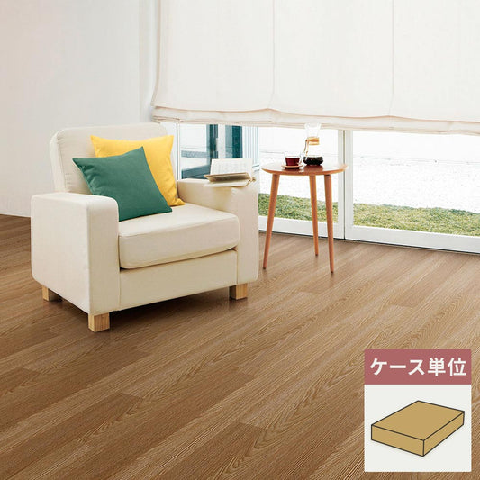 フロアタイル サンゲツ ウッド オーク 【1ケース(48枚入)単位で販売】 JK-2008