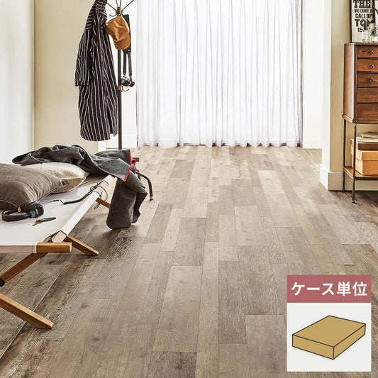 フロアタイル サンゲツ ウッド アンティークウッド 【1ケース(36枚入)単位で販売】 WD-2133