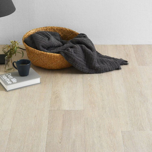 置くだけで敷ける ウッドフロア フロアタイル オールドランバーシリーズ (1ケース販売) 【08】ナチュラルホワイトオーク STTN-3121