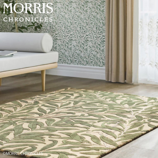 ラグ カーペット 絨毯 サンゲツ モリスクロニクルズ ウィリアムモリス MCG341S ウィローバウ 200×140cm 長方形