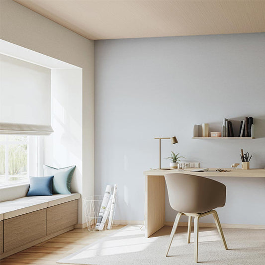 生のり付き【15mパック】お買い得 国産壁紙 クロス / リリカラ / ライトグレー LB-9503