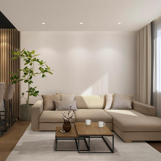 生のり付き【30mパック】お買い得 国産壁紙 クロス / リリカラ / アイボリー LB-9522