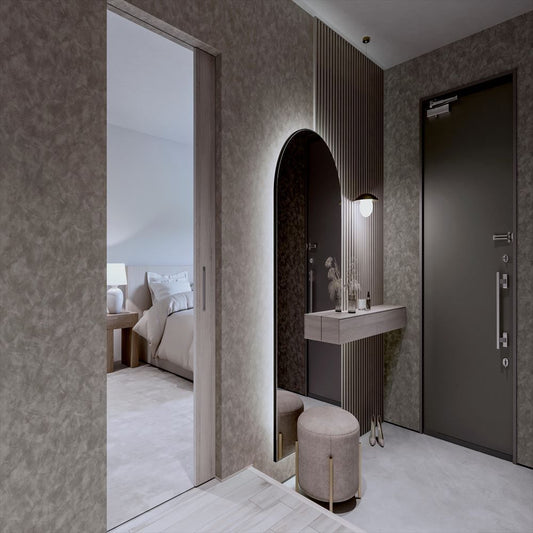 LL-6010 壁紙 のり付き クロス / リリカラ / ライト コンクリート【15mパック】