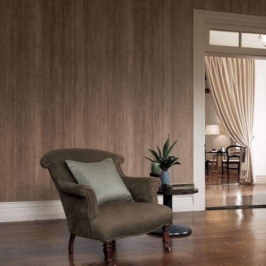 LL-6105 LW-209 壁紙 のり付き クロス / リリカラ / ライト ダーク木目【15mパック】