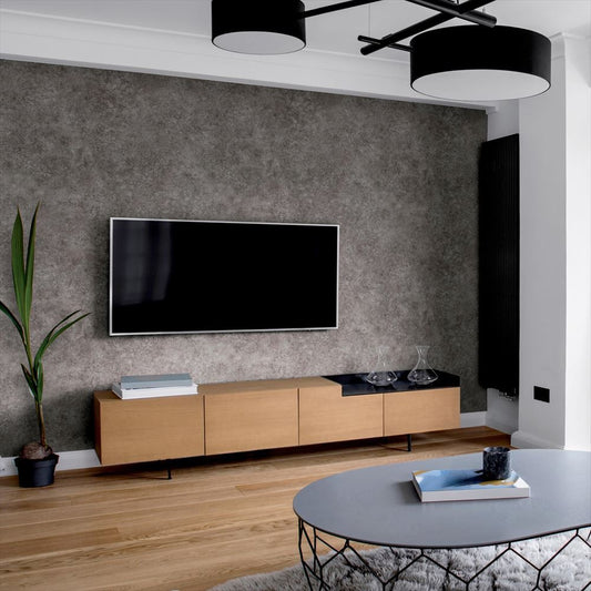 LL-6140 LW-249 壁紙 のり付き クロス / リリカラ / ライト グレーの無地【15m+施工道具セット】