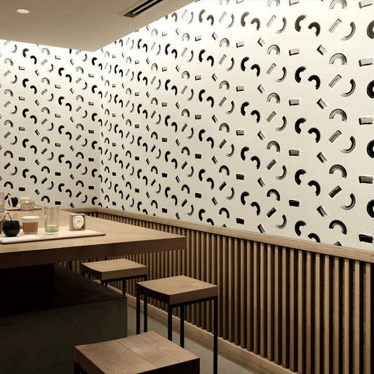 LL-6253 壁紙 のり付き クロス / リリカラ / ライト パターン柄【15mパック】