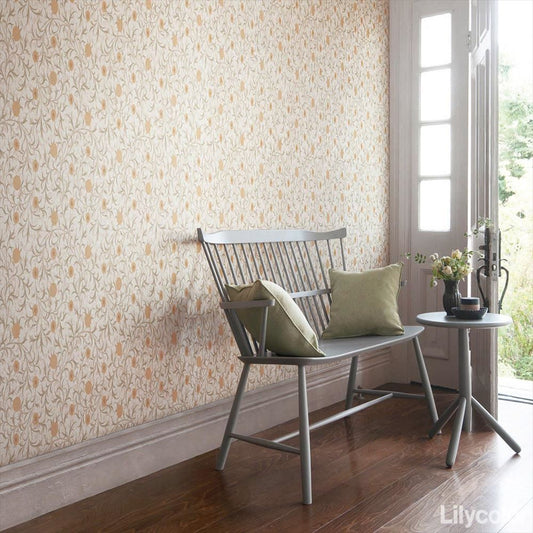 LL-6290 LV-2005 LW-81 壁紙 のり付き クロス / リリカラ / ライト ウィリアム・モリス【30m+施工道具セット】