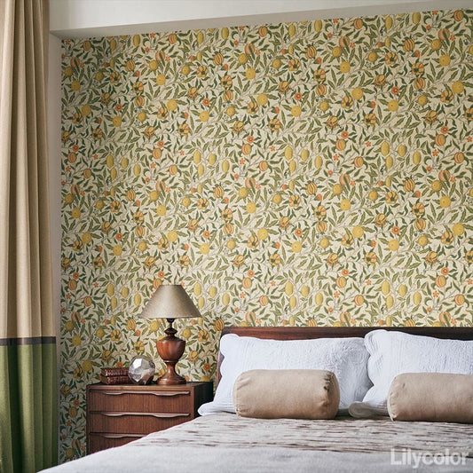 LL-6291 LV-2007 LW-83 壁紙 のり付き クロス / リリカラ / ライト ウィリアム・モリス【10m+施工道具セット】