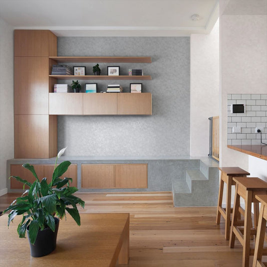 LL-6396 壁紙 のり付き クロス / リリカラ / ライト グレーの無地【15mパック】