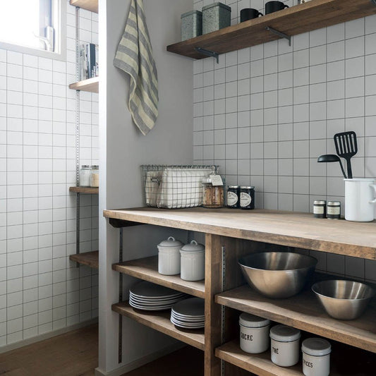 生のり付き 国産壁紙 クロス / シンプルタイルセレクション LL-7297