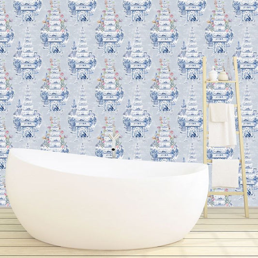 輸入壁紙 Royal Delft by Nicolette Mayer ロイヤル・デルフト / Royal Delft Masterpieces