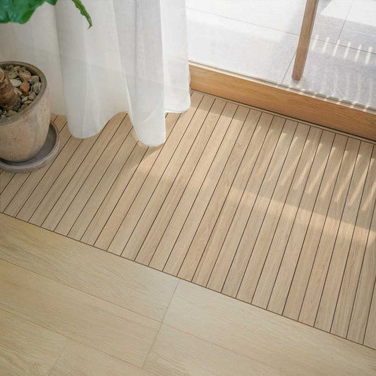 窓辺フロアマット 「Sheete me ! (シーテミー)」 210cm×48cm スティックウッド MBF-01