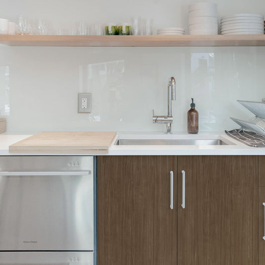 貼ってはがせる シール壁紙 「Hatte me! (ハッテミー)」 リメイクシート ウッド 柾目 (65cm×1mサイズ) MMCB-04 / チェリーブラウン/Dark