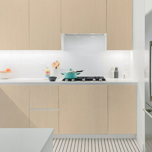 貼ってはがせる シール壁紙 「Hatte me! (ハッテミー)」 リメイクシート ウッド 柾目 (65cm×1mサイズ) MMHB-01 / ハニーブラウン/Light