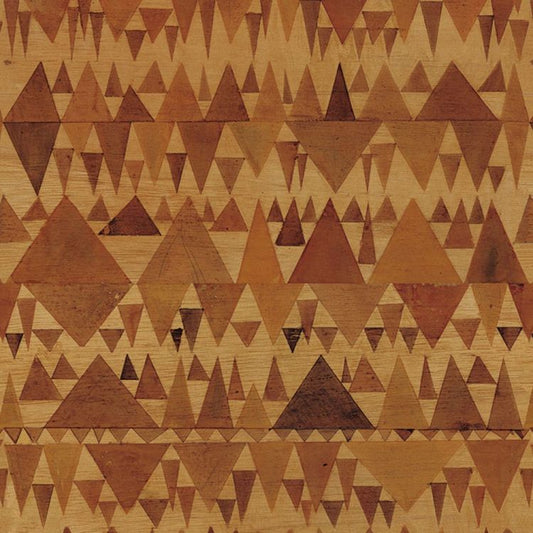 【サンプル】 リメイクシート 貼ってはがせる 「Hatte me! (ハッテミー)」 スドウPユウジ デザイン / WOOD PATCH ウッドパッチ / MNTR01 三角デザイン-小