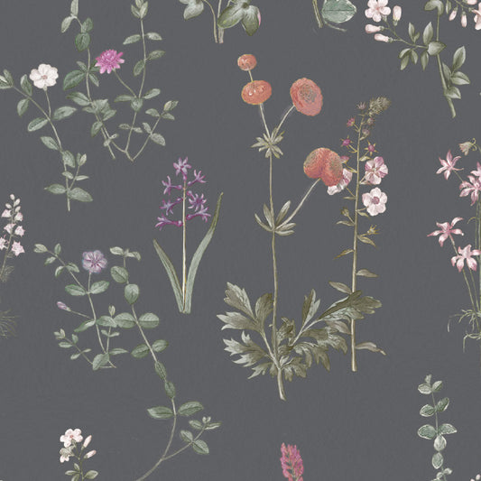 【サンプル】はがせる壁紙 のりなしタイプ Mon Sucrier 花柄 カントリーガーデン NMS-CG02 ディナー