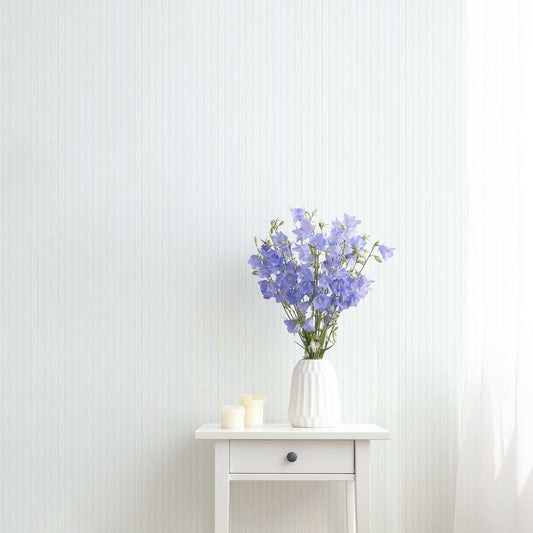 はがせる壁紙 のりなしタイプ Mon Sucrier カントリーストライプ (49cm×3mサイズ) NMS-CO02 窓辺