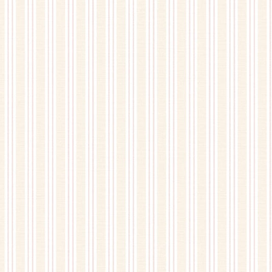 【サンプル】はがせる壁紙 のりなしタイプ Mon Sucrier カントリーストライプ NMS-CO04 時計