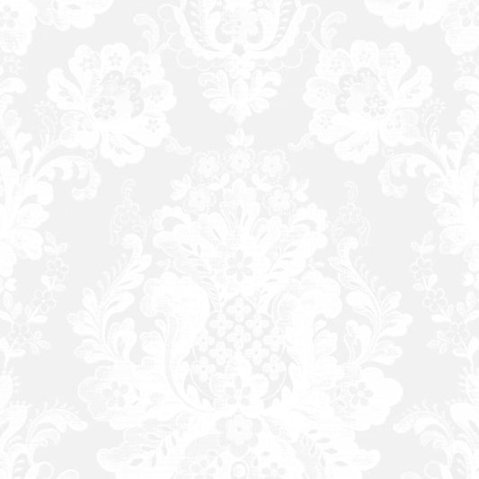 【サンプル】はがせる壁紙 のりなしタイプ Mon Sucrier ダマスク・レース マダムポンパドール NMS-MP04 ムーンストーン