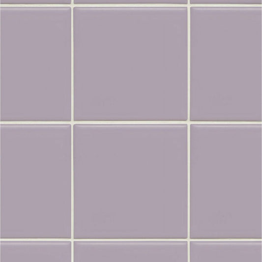 【サンプル】はがせる壁紙 のりなしタイプ Mon Sucrier マテリアルパターン スクエアタイル NMS-ST02 ライラック