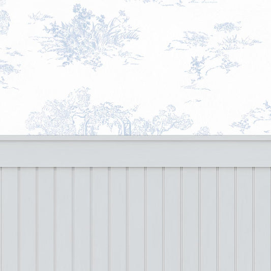 【サンプル】はがせる壁紙 のりなしタイプ パネリングトワル NMS-TGP01 スカイ×湖