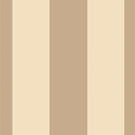 【サンプル】はがせる壁紙 のりなしタイプ Mon Sucrier ワイドストライプ NMS-WS05 カラメル