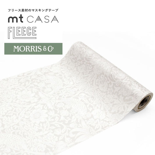 mt CASA FLEECE 幅広 マスキングテープ Morris & Co. ウィリアム モリス Strawberry Thief Embroidery Dove MTCAF2327