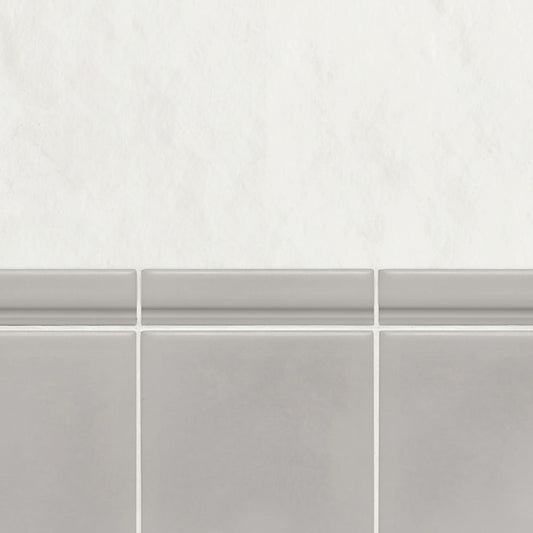 【サンプル】はがせる壁紙 のりなしタイプ 切り替えタイル NKH-KT01 漆喰×グレータイル