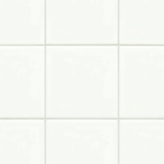 【サンプル】はがせる壁紙 のりなしタイプ ナチュラルタイル NKH-NT01 ホワイト