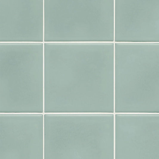 【サンプル】はがせる壁紙 のりなしタイプ ナチュラルタイル NKH-NT06 ブルー